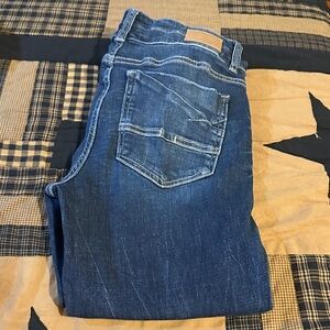 BKE Men's Straight Blue Jeans